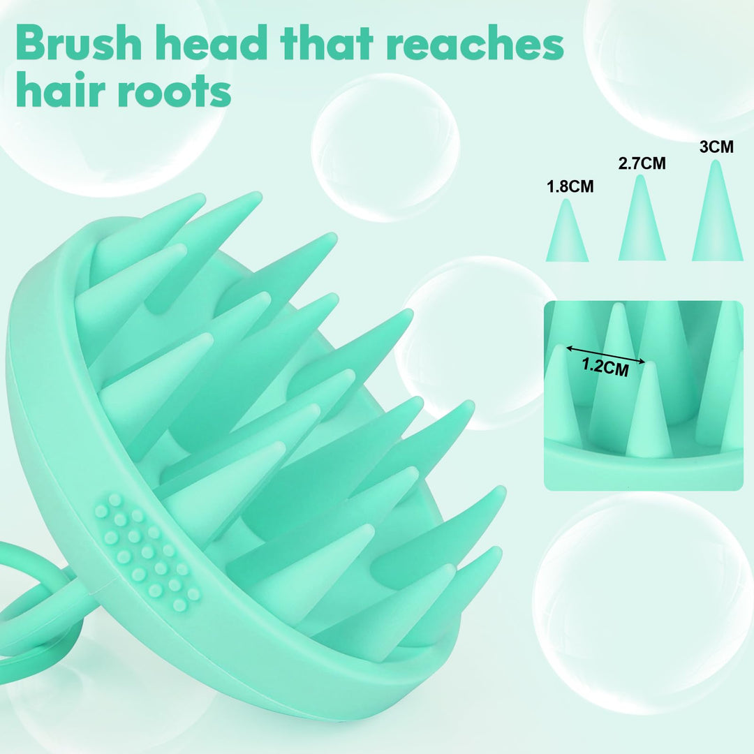 Alyvisun Scalp Massager Shampoo Brush, Soft Silicone Scalp Brush for Hair Growth | Head Relaxation & Clean | Scalp Exfoliator