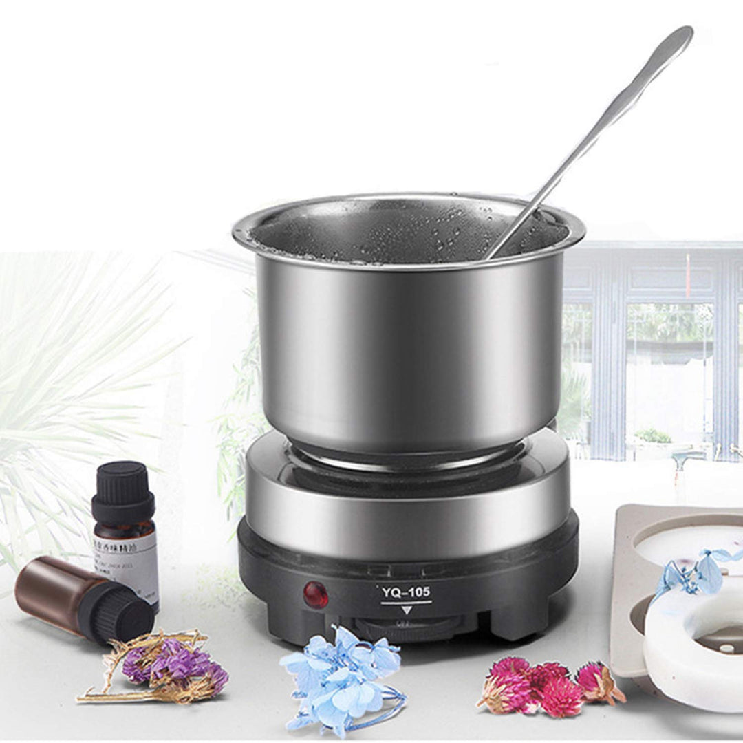 500W Small Hot Plate Mini Hot Plate, Small Electric Hot Plate, Mini Stove Electric Portable Countertop 5.5" Mini Hot Plate Multifunctional Home Coffee Tea Water Moka Pot Heater 110V