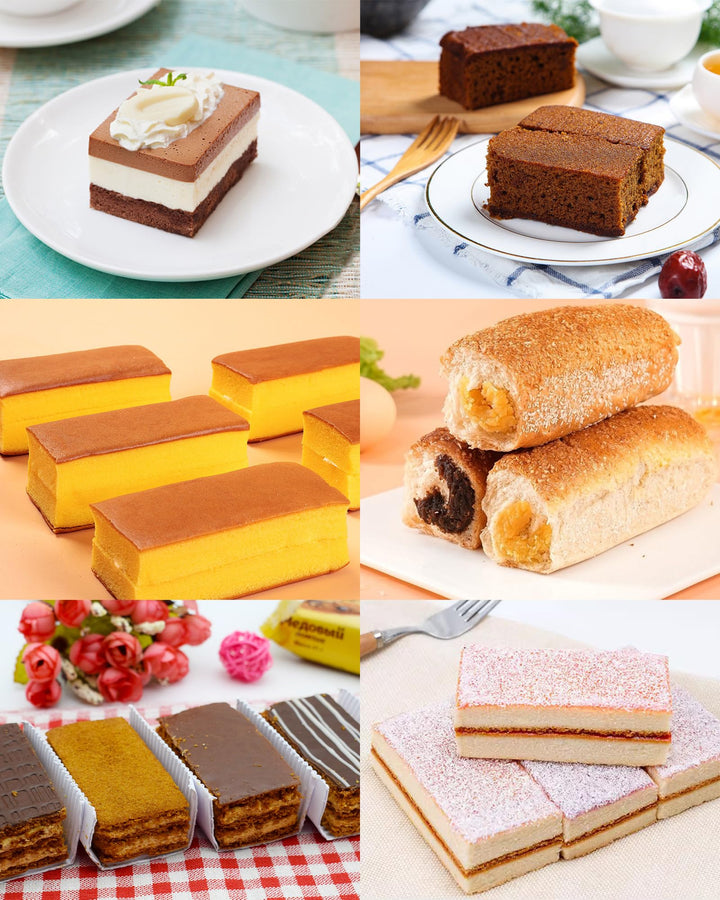 Mini Silicone Bread Loaf Pan, Non-Stick Bread Pans for Baking,Flexible Silicone Baking Molds for Bread, Cake, Meatloaf (Mini Loaf Pan-4 Colors)