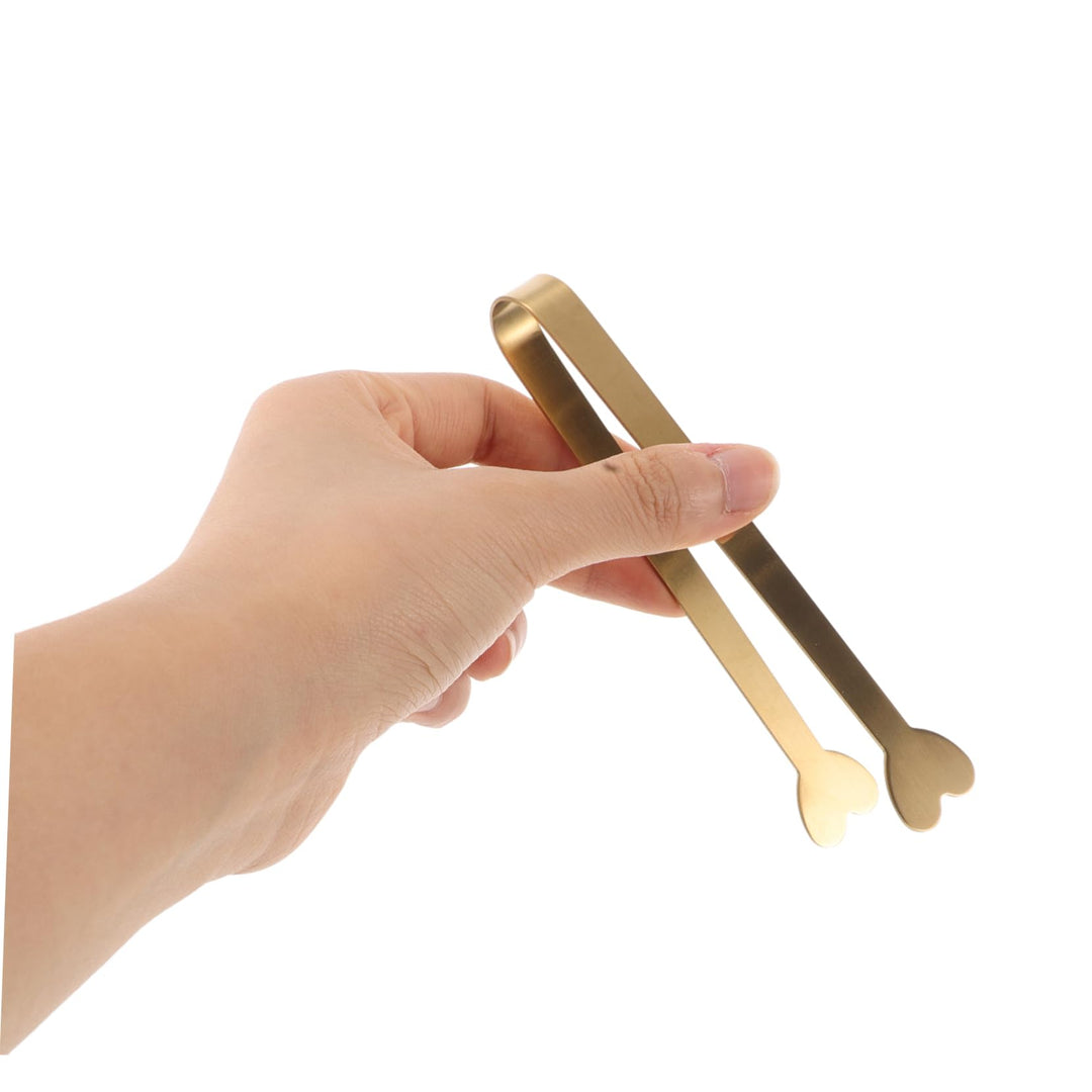 Stainless Steel Ice Tongs and Sugar Tongs Set Multipurpose Food Serving Clip for Appetizers Desserts and Buffets for Home Parties and BBQs