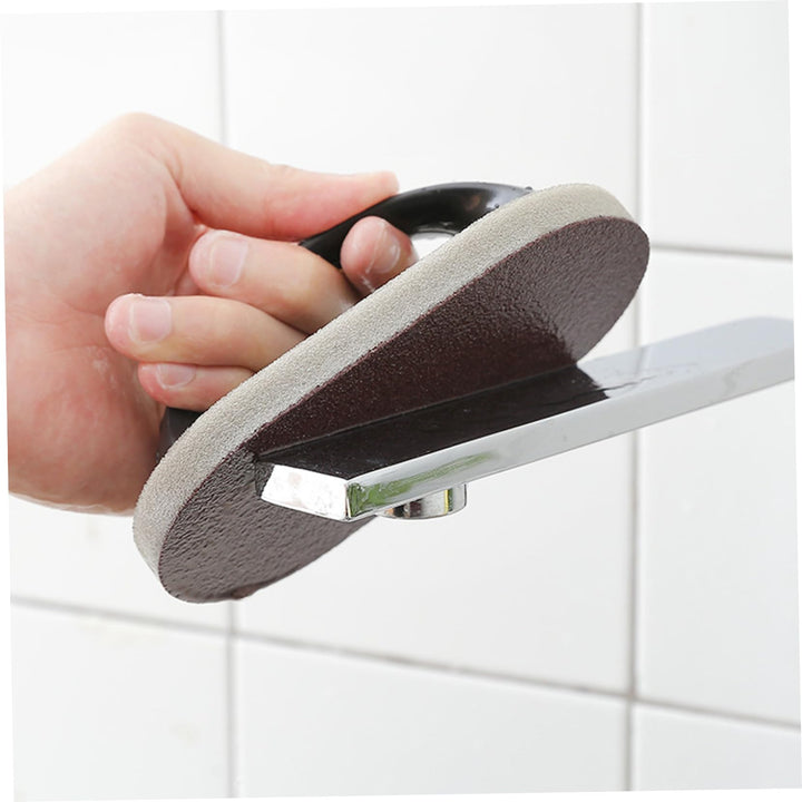 Emery Sponges Cleaning Brushes Household Cleaning Brush with Handle Sponge Eraser Scrub Dish Cleaning Tools Sink Dishwashing Brush Kitchen Cleaning Supplies